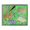 Stupell Industries Quirky Meadow Animals Floating Frame, design by Melissa Wang